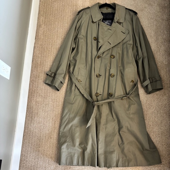 ⛰️ Vintage Men’s Burberry Trench with Wool Liner - size 40 L - Picture 6 of 15